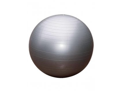 Gymnastický míč SUPER  stříbrný 85 cm
