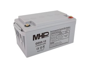 mhpower ge65 12 gelovy akumulator 12v 65ah terminal t1 m6 deep cycle i39517