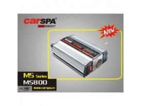Měnič napětí Carspa MS800-122 12V/230V+USB 800W, modifikovaná sinus