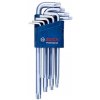 Bosch PROFESSIONAL 9dílná sada šestihranných klíčů TorX, modrá HAN8992