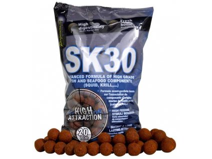 STARBAITS boilies SK 30 14mm 1kg