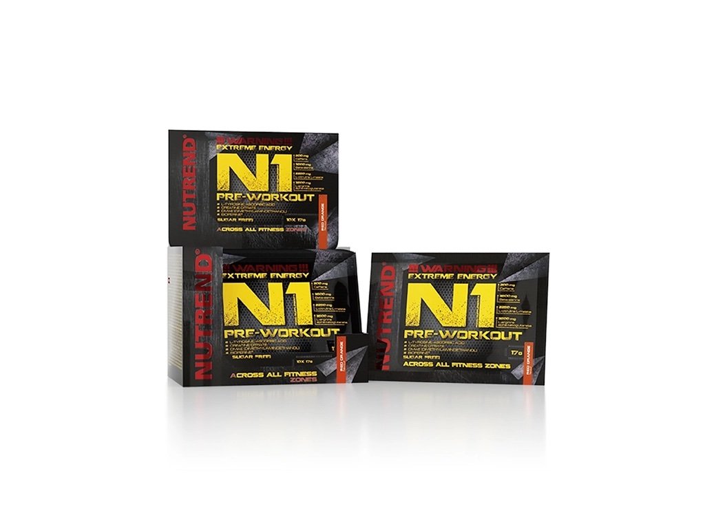 Nutrend N1 Pre - Workout 10 x 17 g