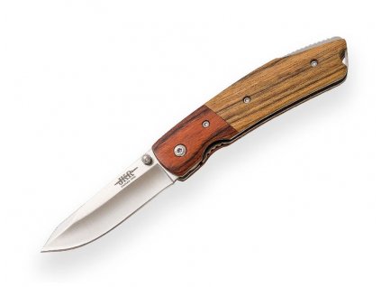 joker jkr0789 wooden handle 75mm blade folding knife