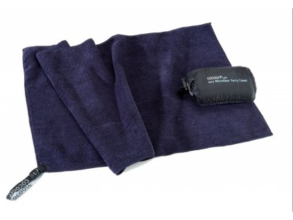 Cocoon cestovní ručník Microfiber Terry Towel Light S dolphin grey