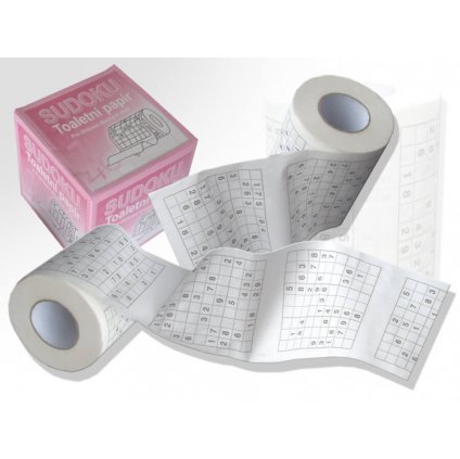 Toaletný papier Sudoku CZ