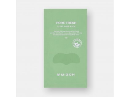 Mizon Pore Fresh Clear Nose Pack- čistící náplast s marockým jílem