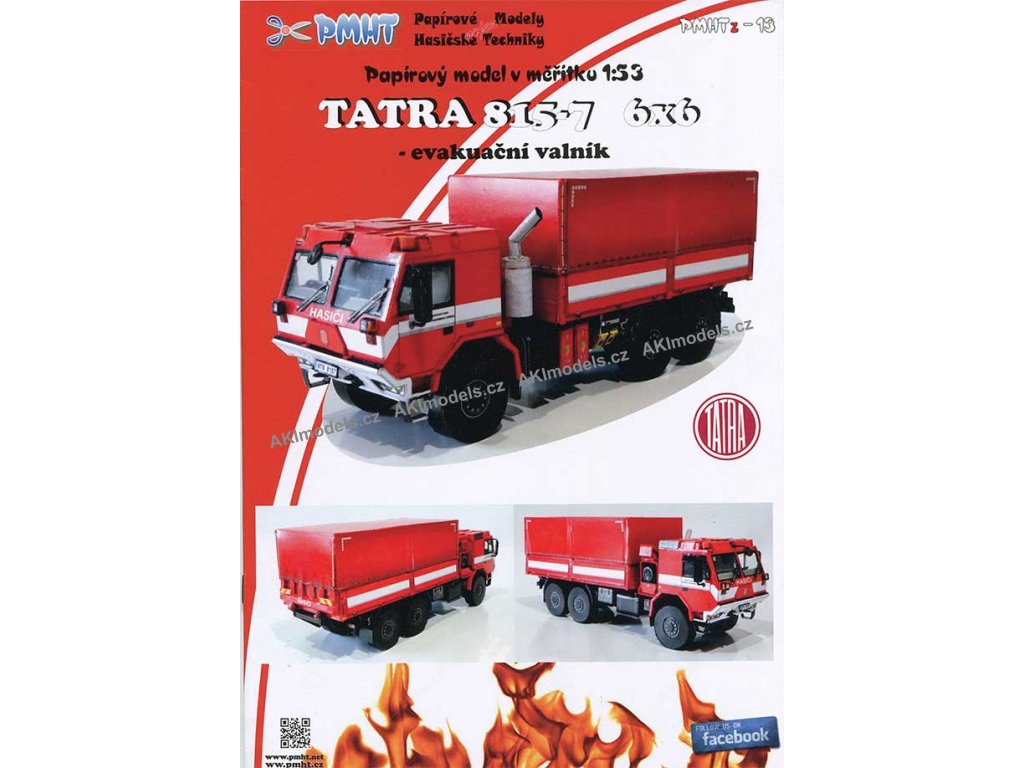 Tatra 815-7 6x6 evakuační valník / 1:53