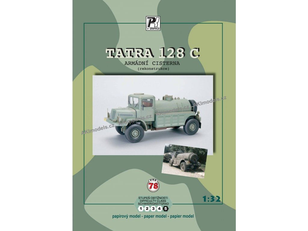 Tatra 128 C - armádní cisterna