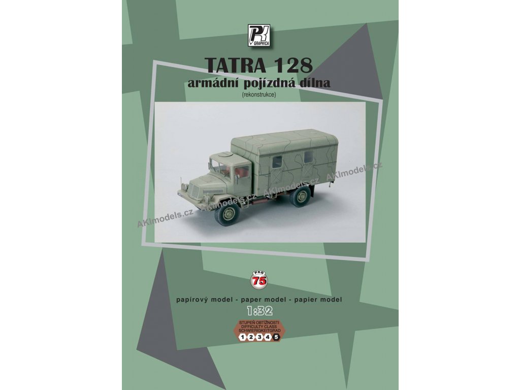 Tatra 128 - armádní pojízdná dílna