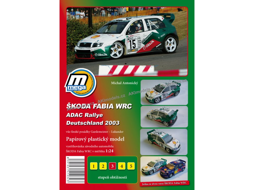 Škoda Fabia WRC - ADAC Rallye 2003
