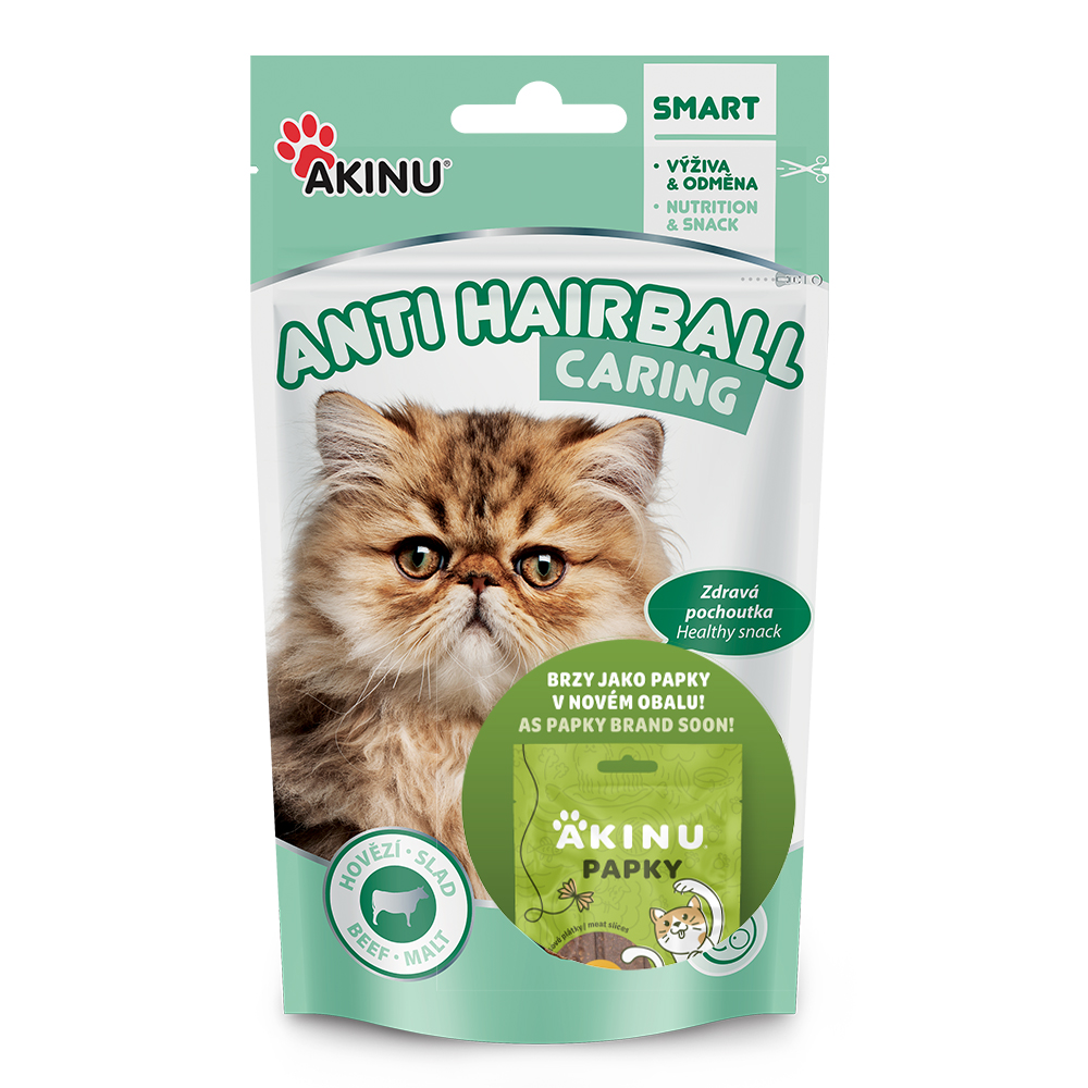 Akinu Antihairball pro kočky 50 g Obrázek