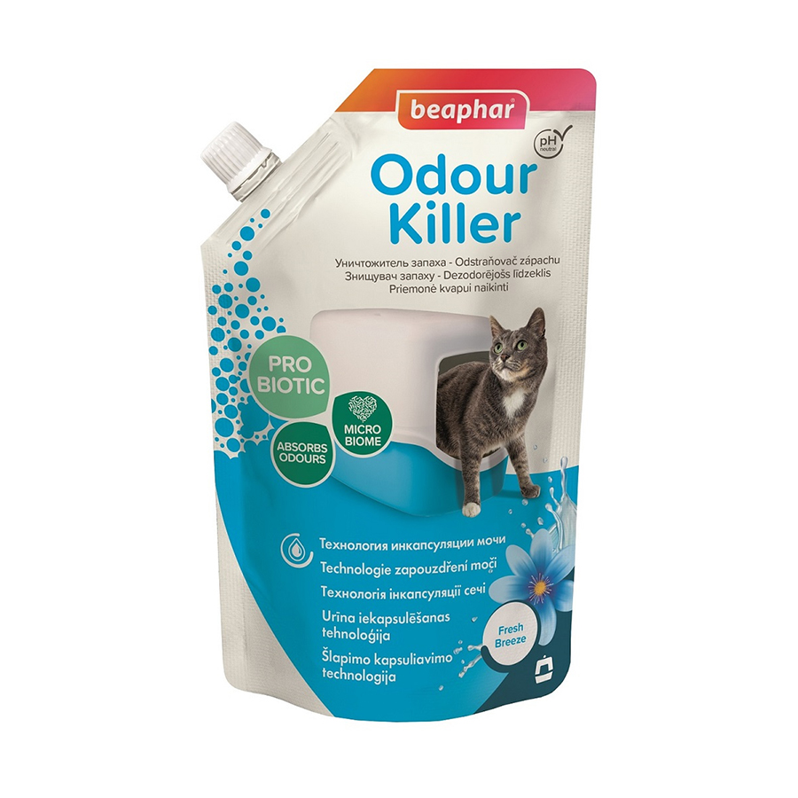 Beaphar odstraňovač zápachu OdourKiller sypký 400g Obrázek