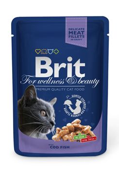 Brit Premium Cat kapsa with Cod Fish 100g + Množstevní sleva Obrázek