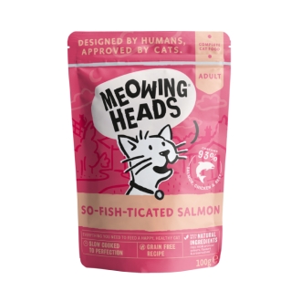 MEOWING HEADS So-fish-ticated Salmon 100g Obrázek