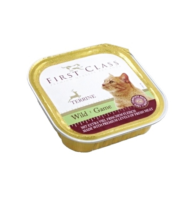 First Class 100g paštika se zvěřinou pro kočky Obrázek