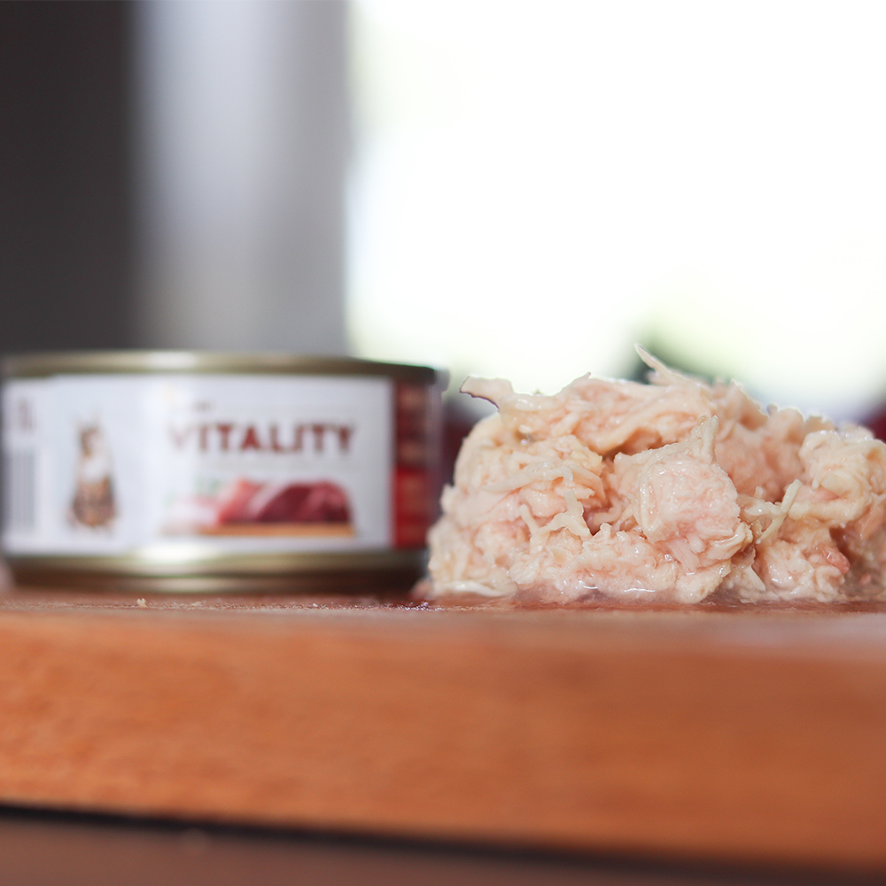 Akinu VITALITY kuřecí s kachním masem pro kočky 70 g Obrázek