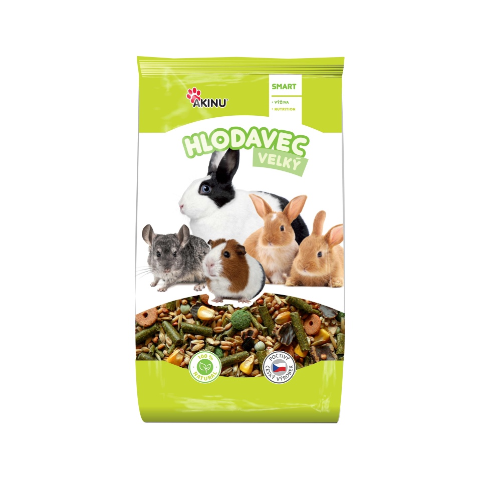 Akinu kompletní menu velký hlodavec 1kg Obrázek