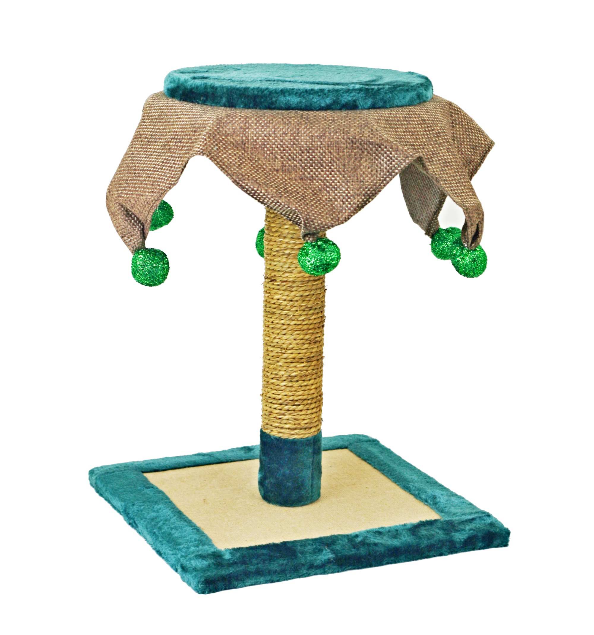 Akinu AK Škrabadlo NATURAL s míčky a mořskou trávou 36x36x49 Obrázek