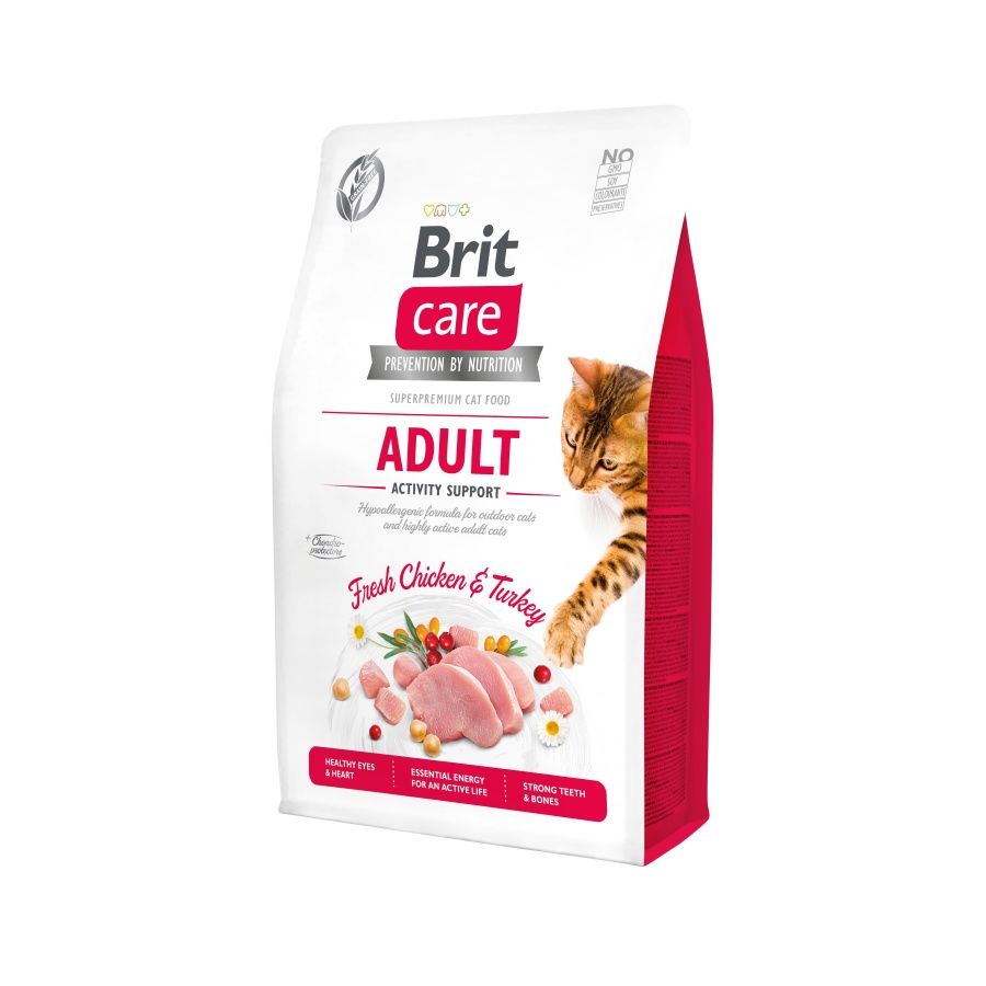 Brit Care Cat GF Adult Activity Support 2kg Obrázek