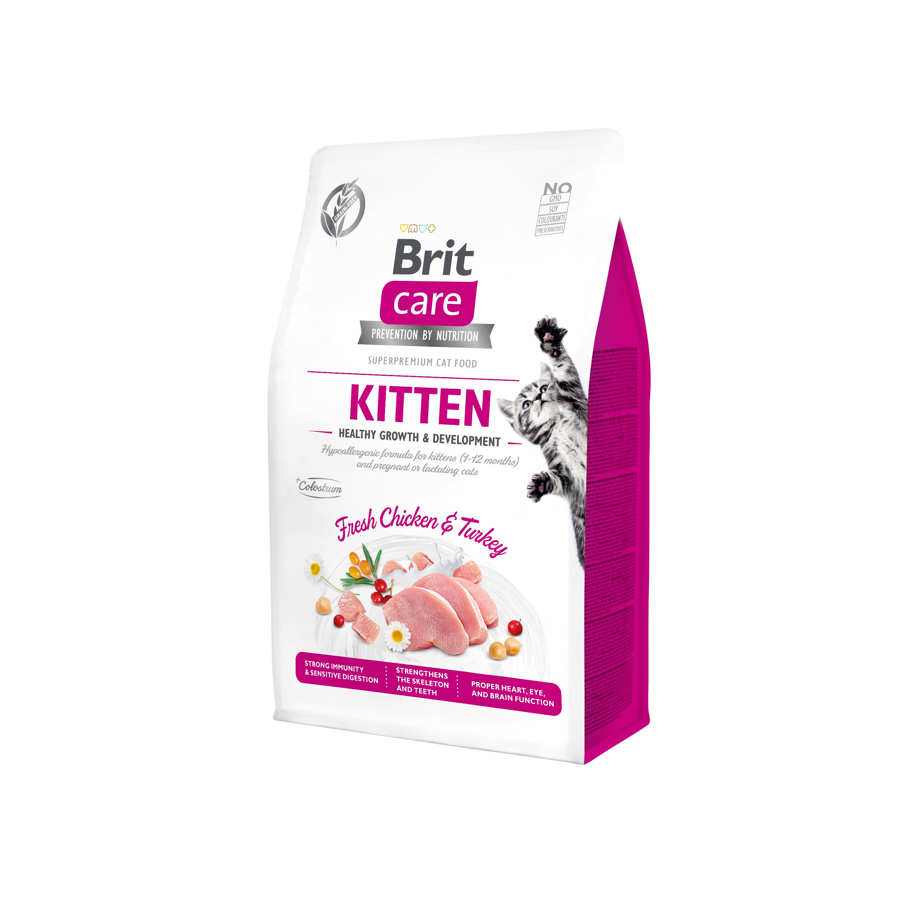 Brit Care Cat GF Kitten Healthy Growth&Develop. 0,4kg Obrázek