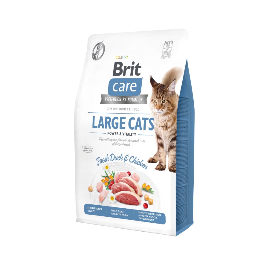 Brit Care Cat GF Large cats Power&Vitality 2kg Obrázek