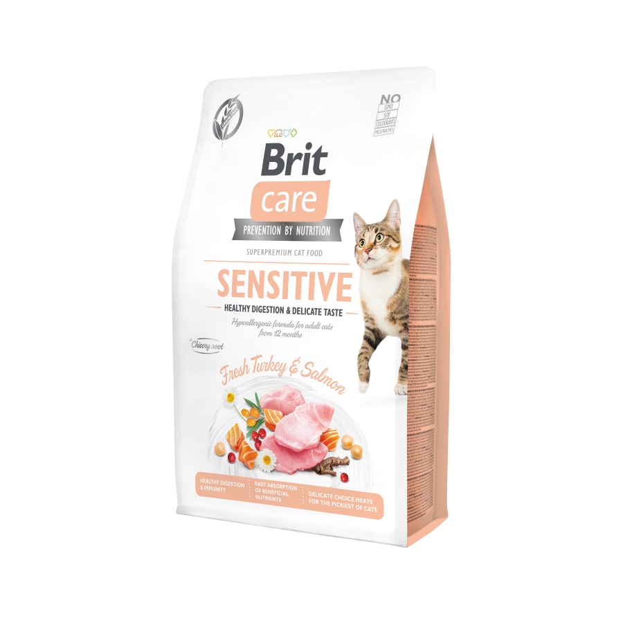 Brit Care Cat GF Sensit. Heal.Digest&Delic.Taste2kg Obrázek