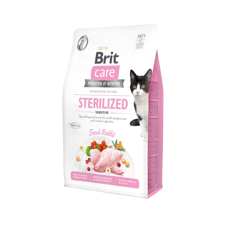 Brit Care Cat GF Sterilized Sensitive 2kg Obrázek