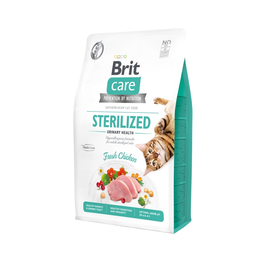 Brit Care Cat GF Sterilized Urinary Health 2kg Obrázek