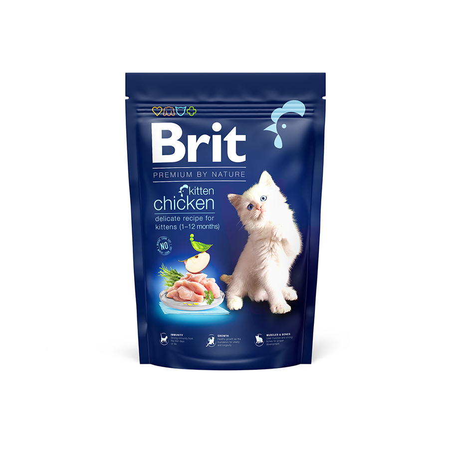 Brit Premium Cat by Nature Kitten Chicken 1,5kg Obrázek