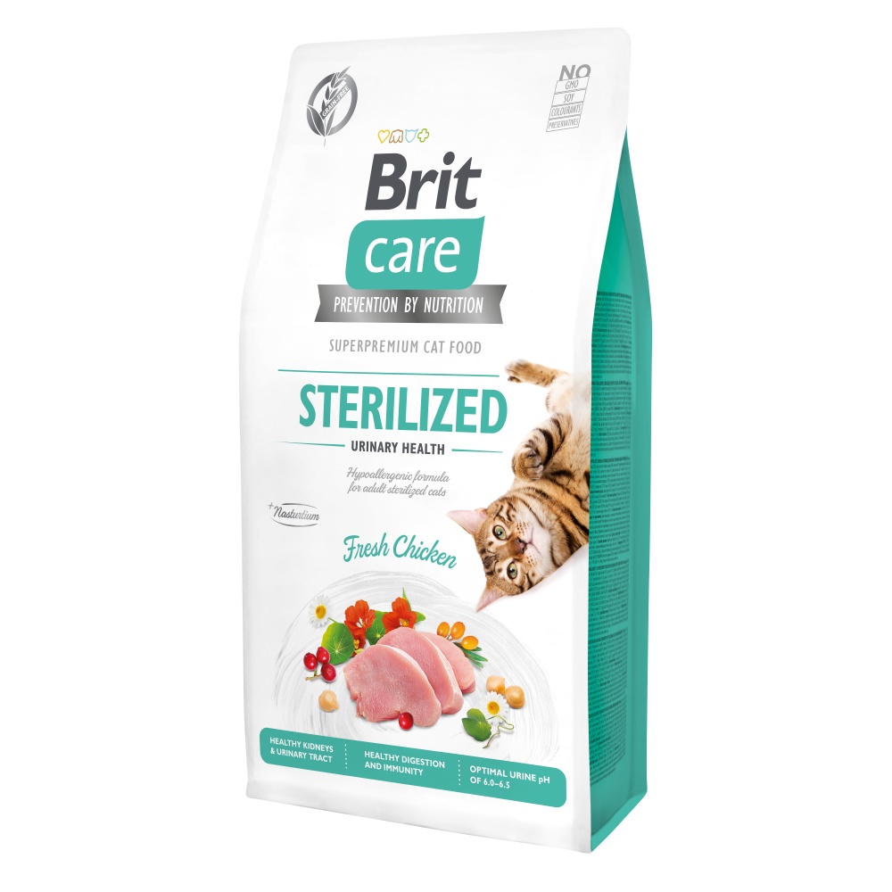 Brit Care Cat GF Sterilized Urinary Health 7kg Obrázek