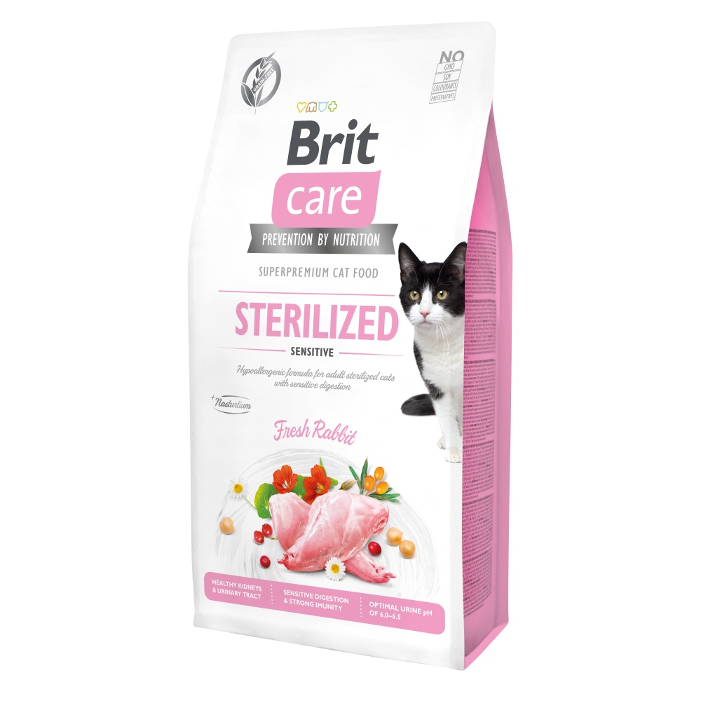 Brit Care Cat GF Sterilized Sensitive 7kg Obrázek