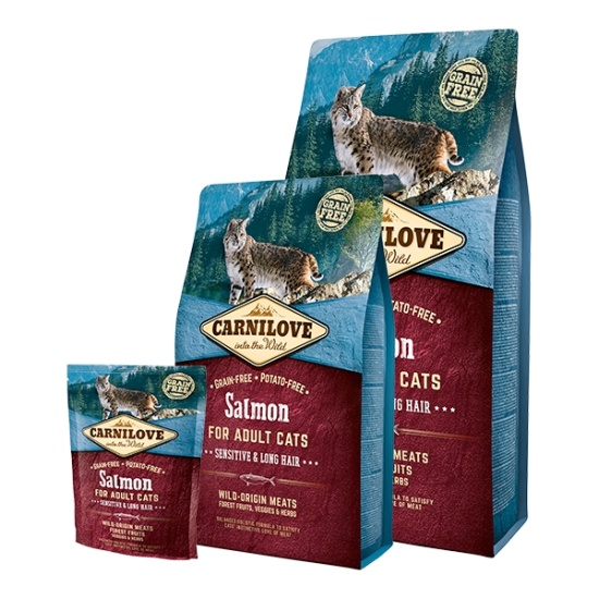 Carnilove Cat Salmon for Adult Sensitiv & LH  2kg Obrázek