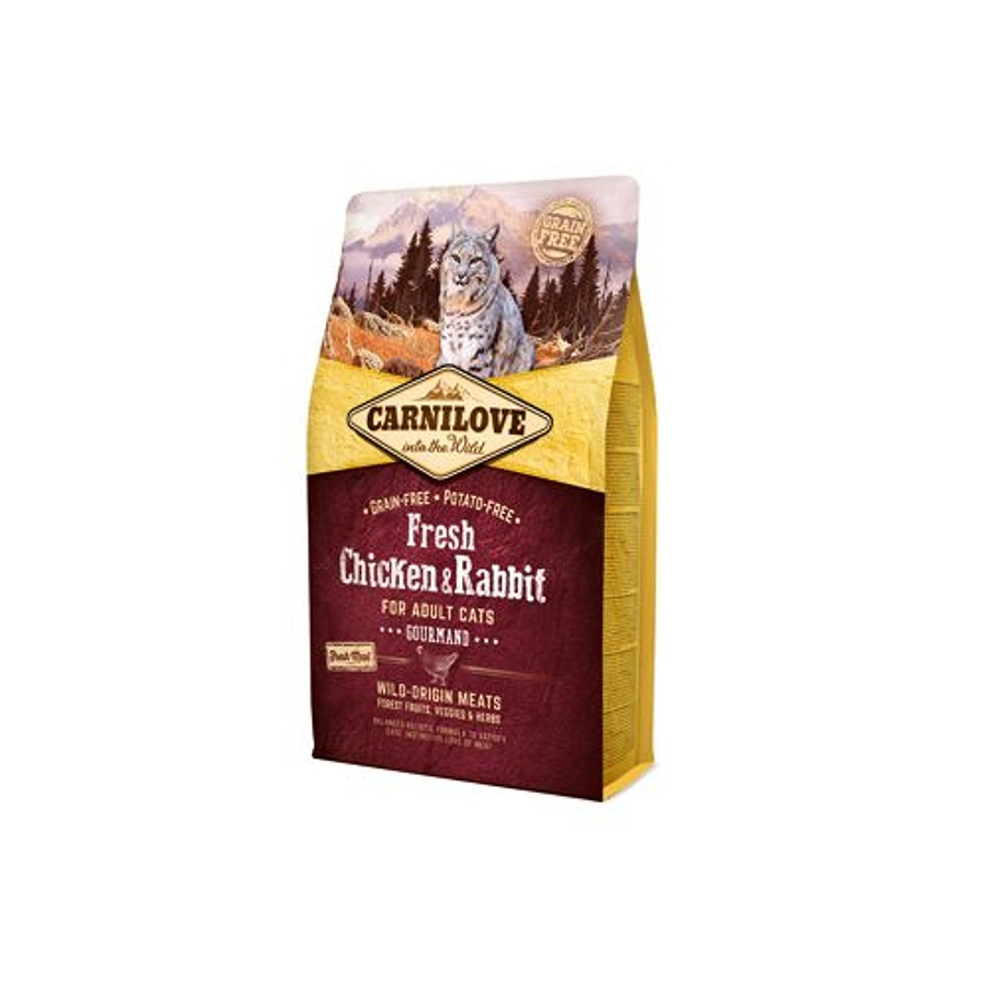 Carnilove Cat Fresh Chicken & Rabbit for Adult 2kg Obrázek