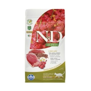 N&D Quinoa CAT Urinary Duck & Cranberry 1,5kg Obrázek