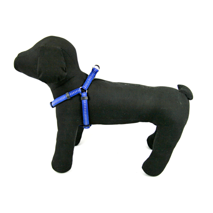 Akinu postroj nylon/neopren modrý 2x50-65cm Obrázek