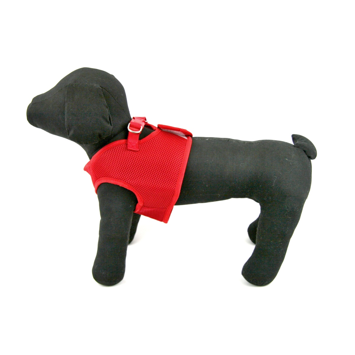 Akinu postroj pro malé psy DELUXE červený 48cm Obrázek