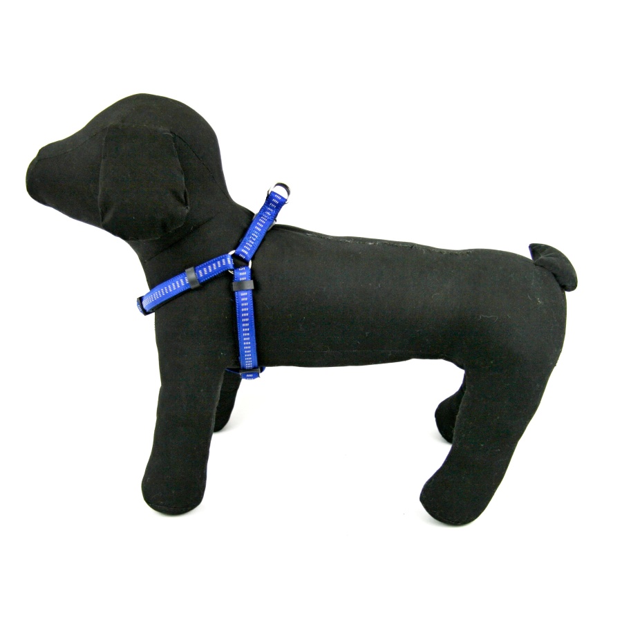 Akinu postroj nylon/neopren modrý 2,5x65-80cm Obrázek