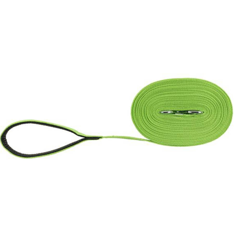 Trixie Stopovací vodítko bavlněné, M-L: 5m/20mm, jablkově zelená Obrázek