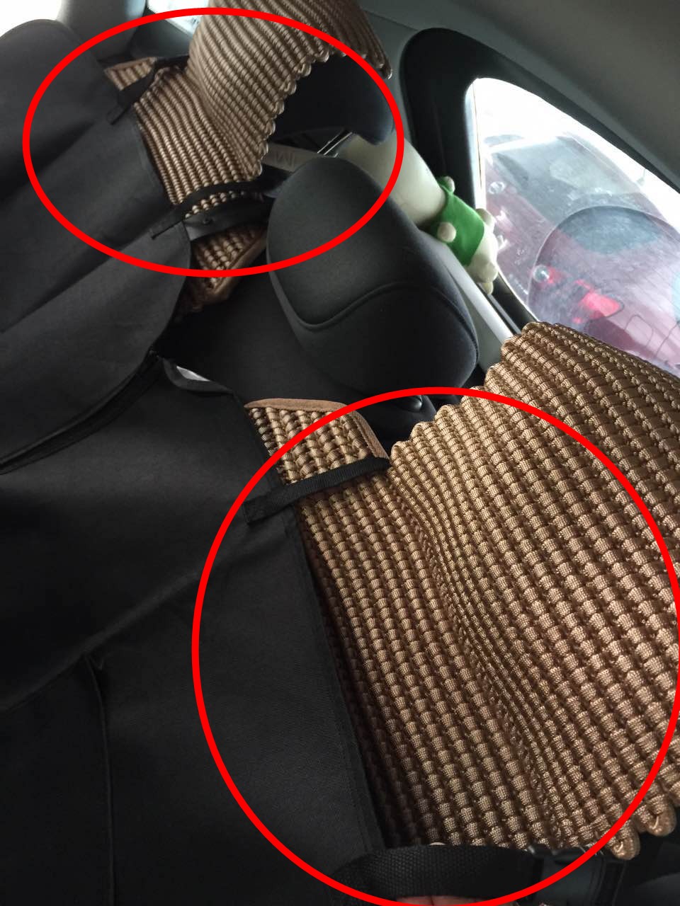 Akinu cestovní deka do auta na sedačky 135x160cm Obrázek