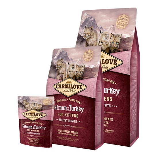 Carnilove Cat Salmon & Turkey for Kittens HG 2kg Obrázek