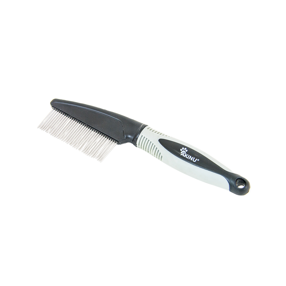 Akinu rozčesávací hřeben pro hrubosrsté psy Obrázek