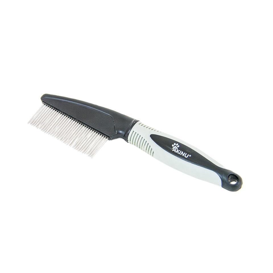 Akinu rozčesávací hřeben pro psy s dlouhou srstí a kočky Obrázek