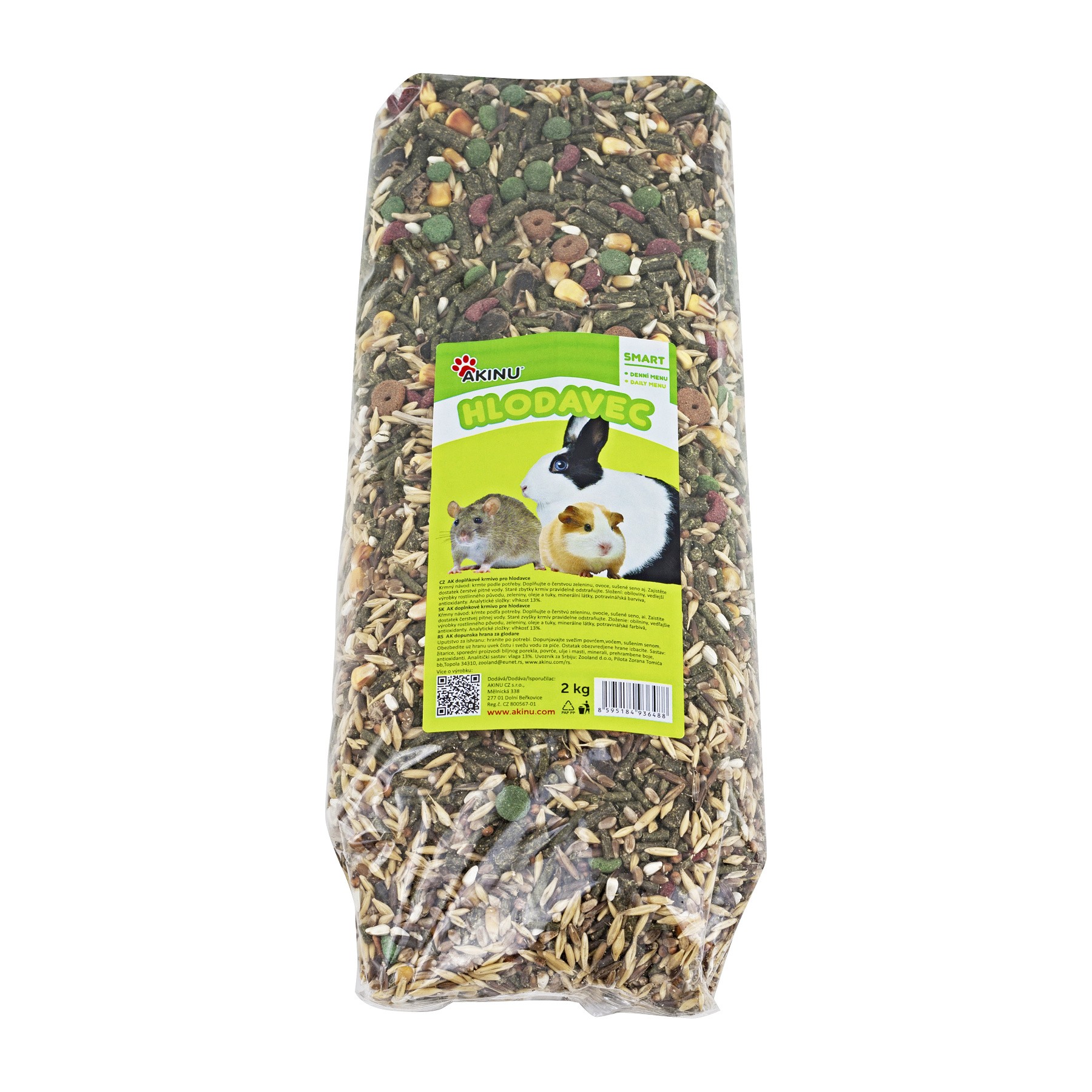 Akinu krmivo pro hlodavce 2kg Obrázek