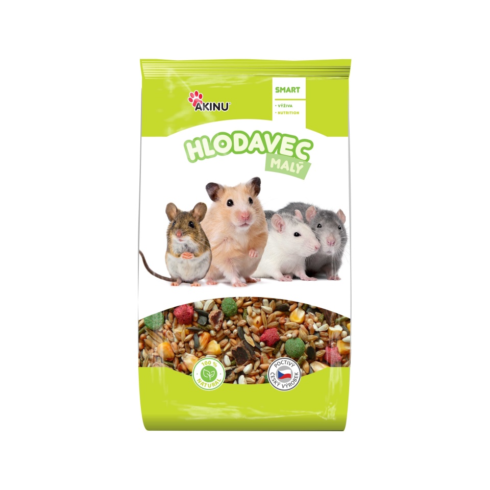 Akinu kompletní menu malý hlodavec 1kg Obrázek