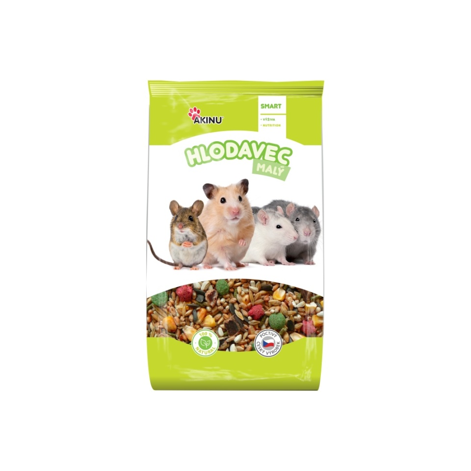 Akinu kompletní menu malý hlodavec 500g Obrázek