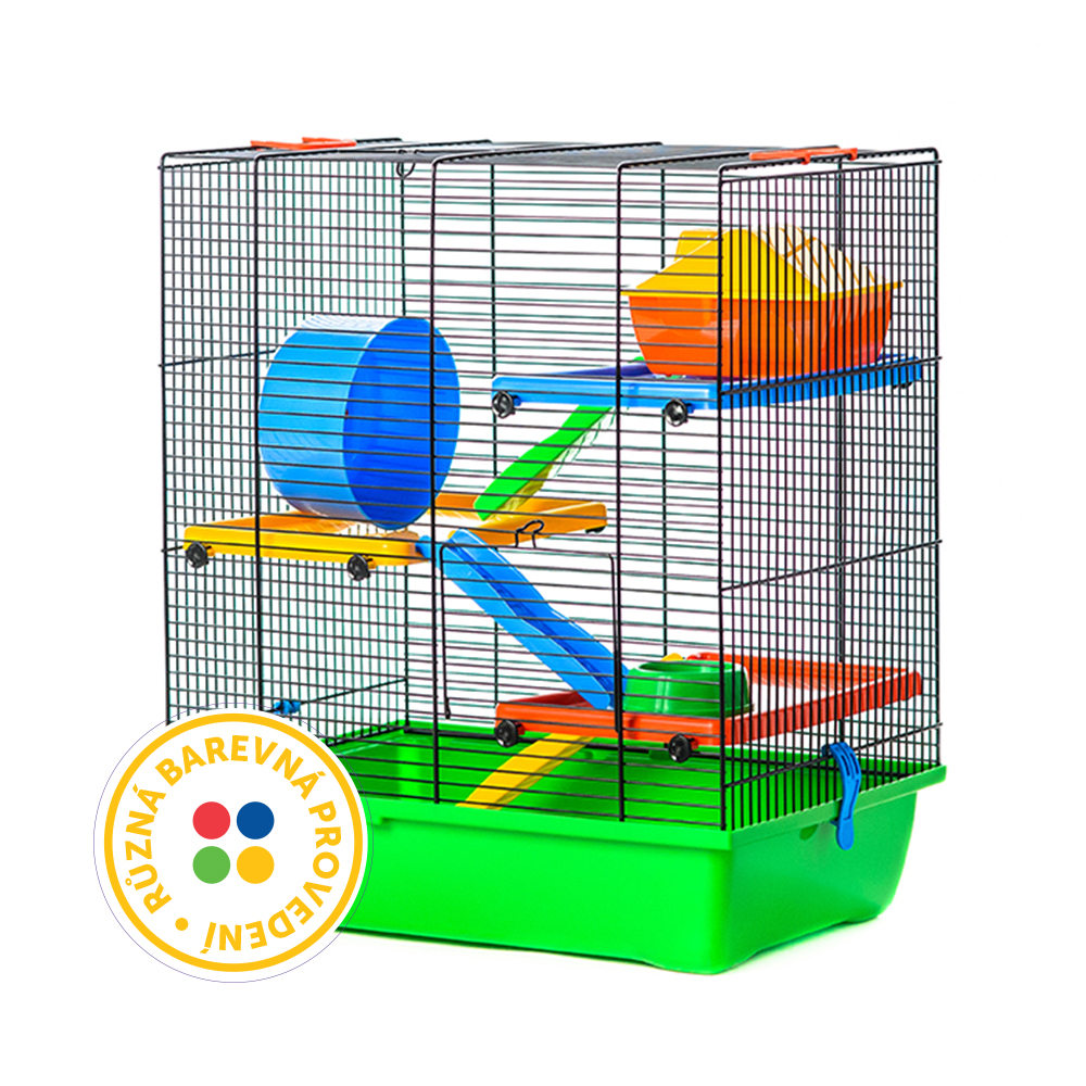 Inter-zoo Klec pro hlodavce Gino 2 s výbavou 42 x40 x 28 cm Obrázek