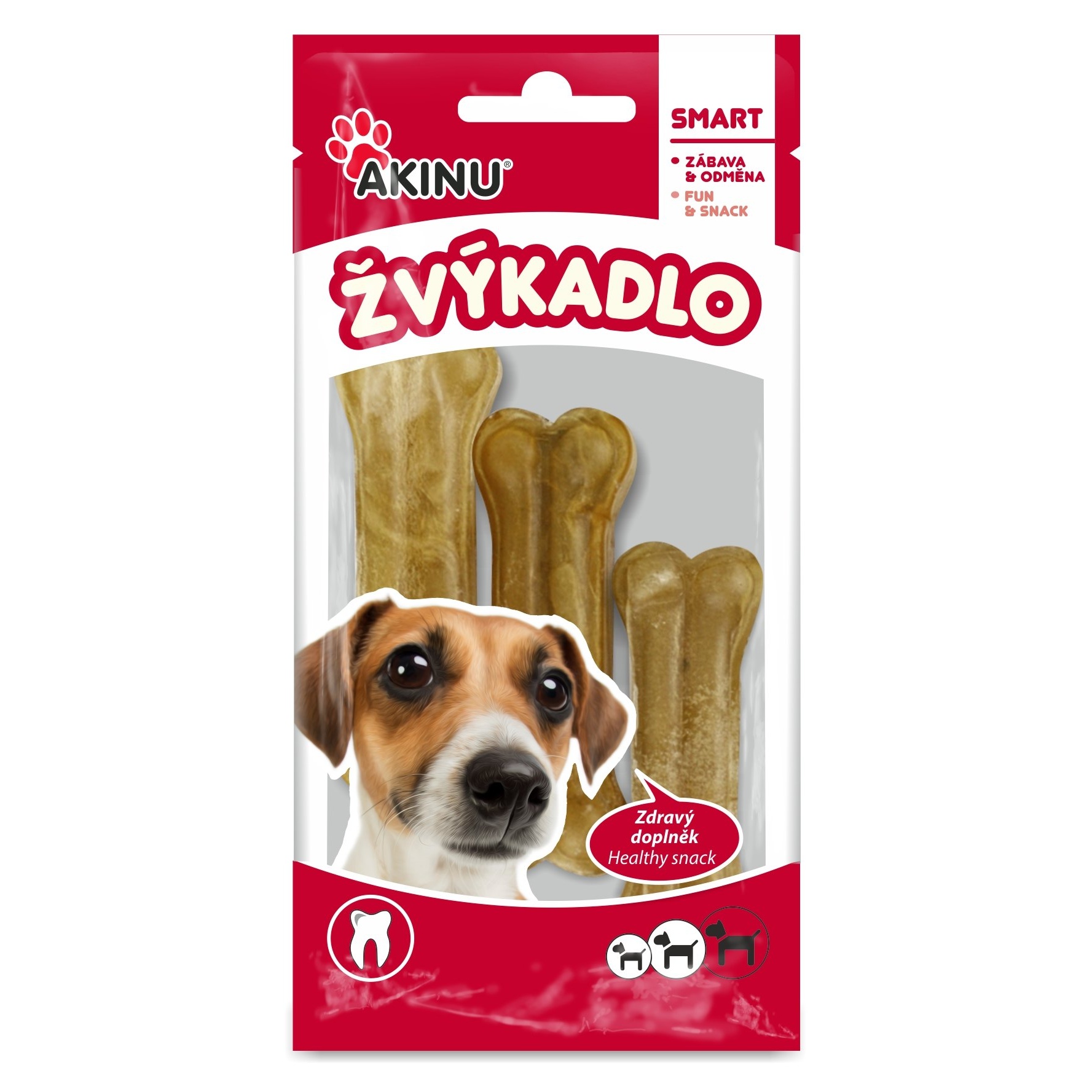 Akinu Kost buvolí 8cm 3ks Obrázek