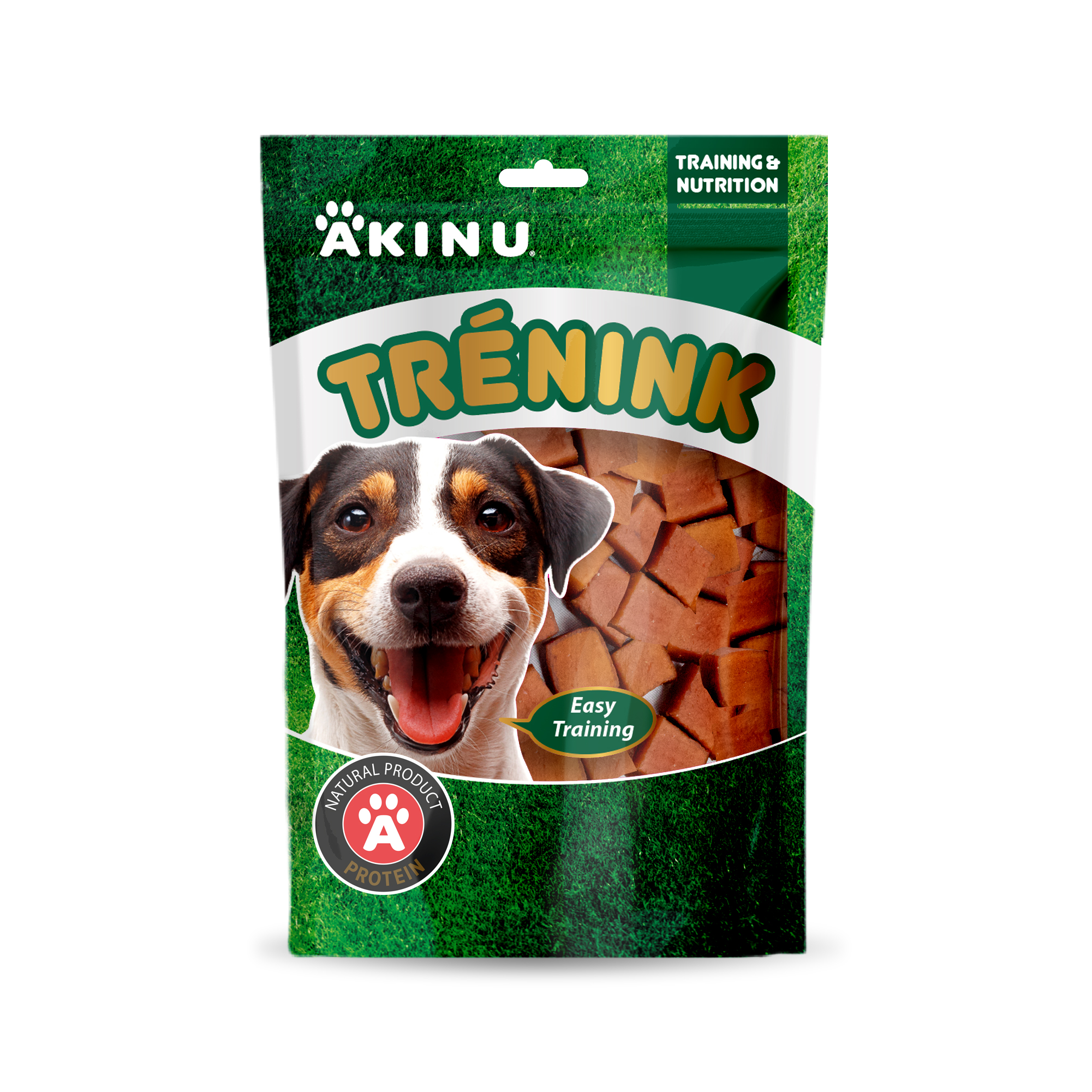 Akinu Trénink lososové kostky pro psy 120g Obrázek