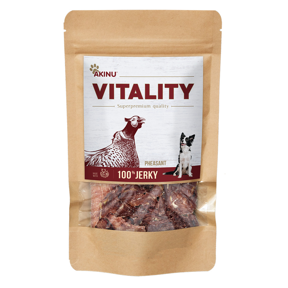 Akinu VITALITY Jerky bažant 50g Obrázek