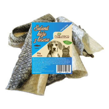 Natureca losos kůže sušená 50g Obrázek